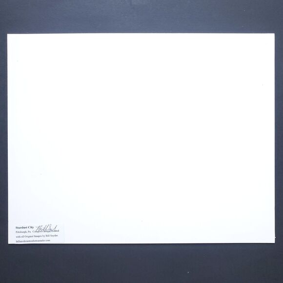 Astrophotography Print Stardust City Bill Snyder Pittsburgh PA Skyline Composite - Picture 2 of 7